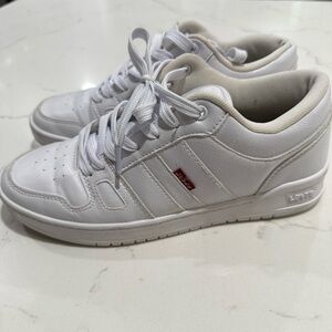 Levi's //  Vegan Synthetic Leather Casual Lace Up Sneaker Shoe